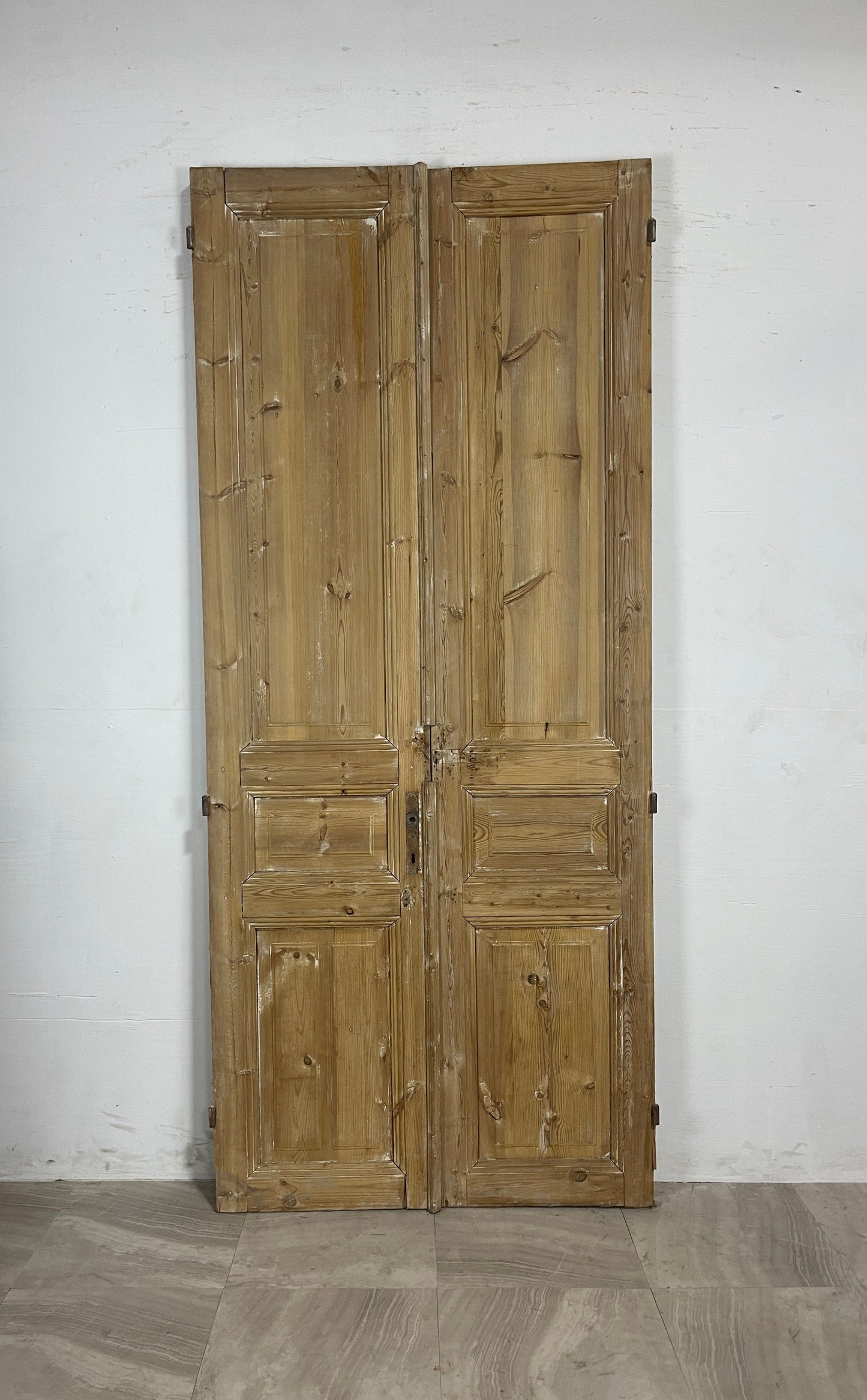 Antique French panel Doors (98.25 x 42.25)   N056