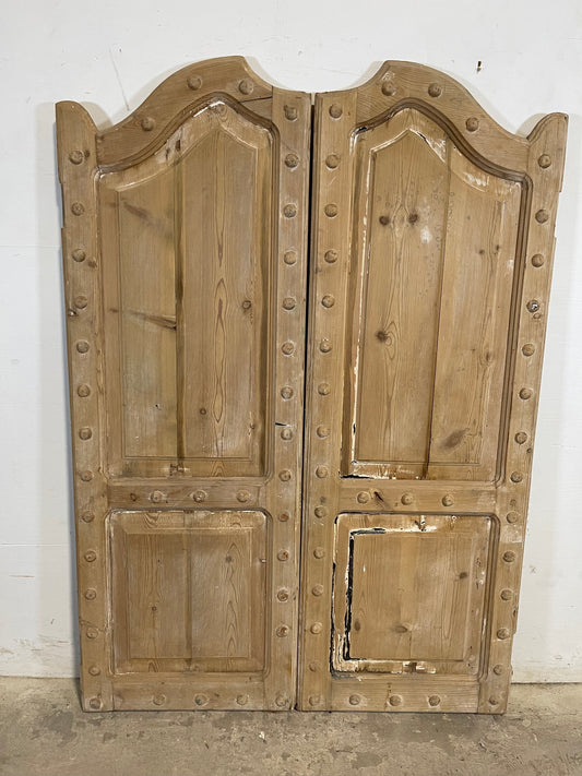 Antique  Saloon style Door with Carving  (65x45) L996