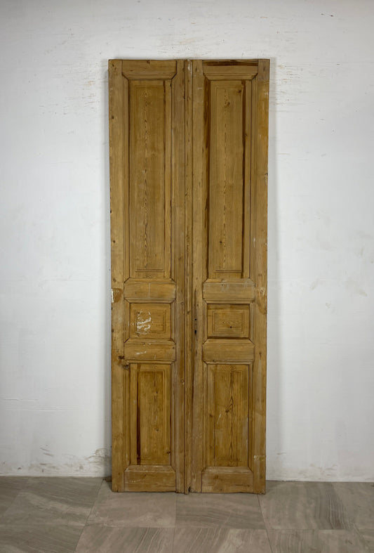 Antique French panel Doors (96.25 x 35.25) N133