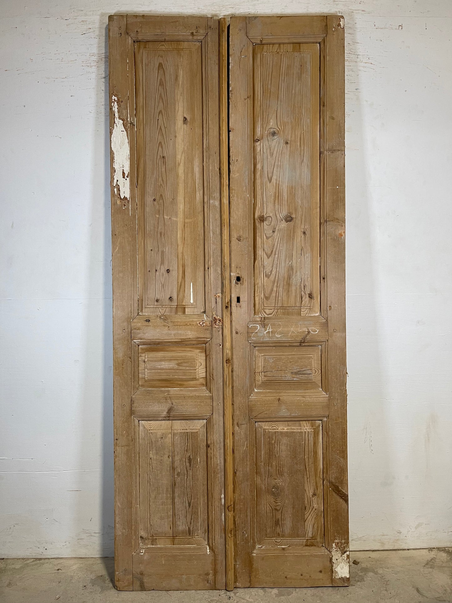 Copy of Antique French panel Doors (95.5x39.25) K709