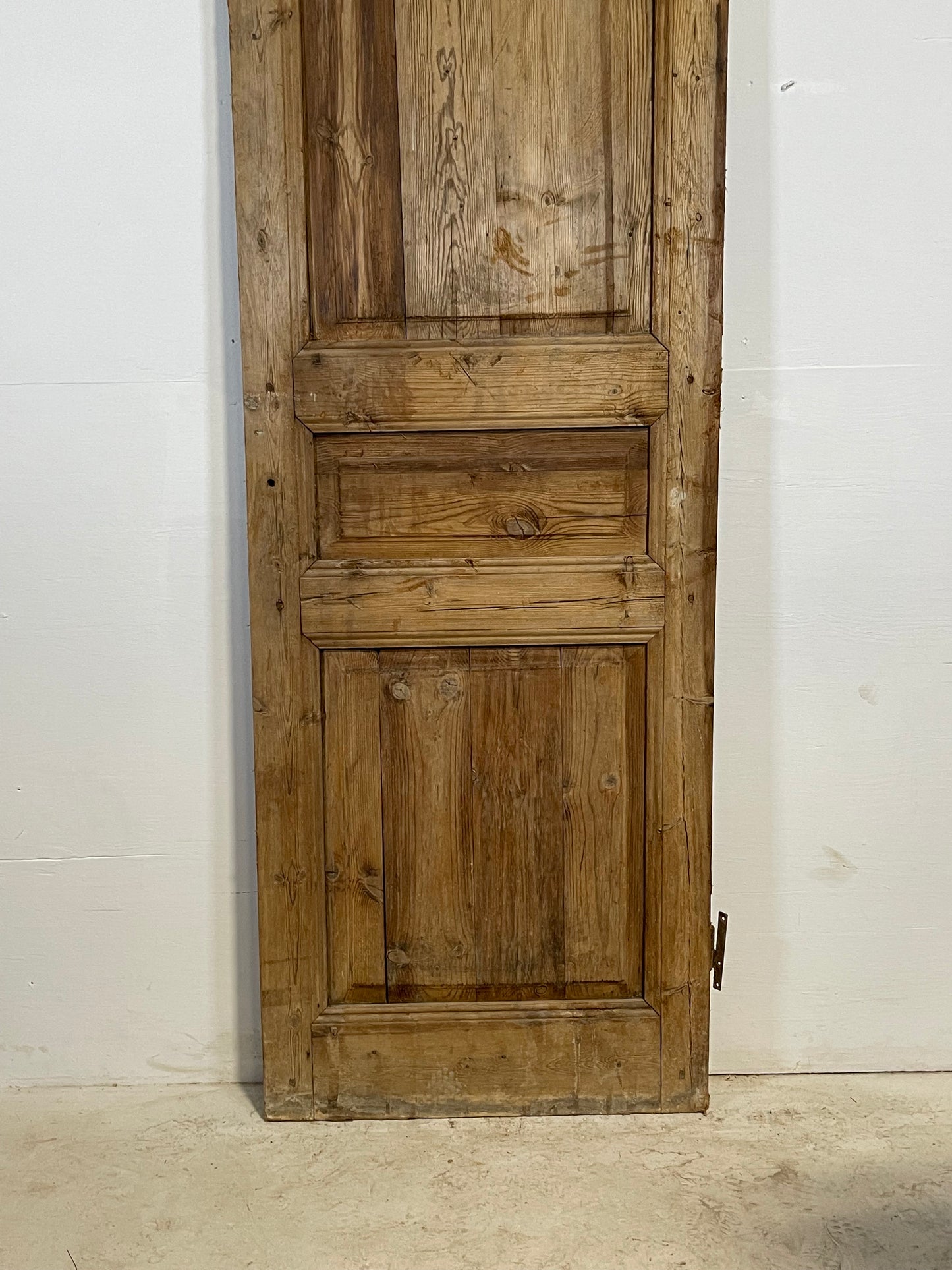 Antique French panel door (94.5x29.25) L235