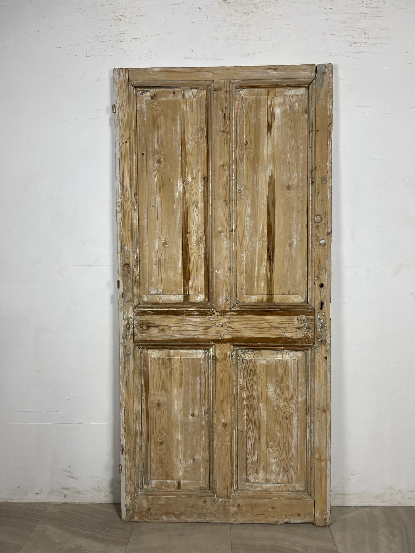 Antique French Panel Door  (83 x 39) N206