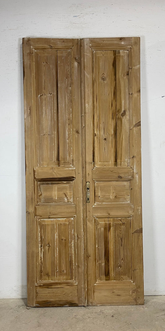 Antique French panel Doors (96.25x42.5) M156