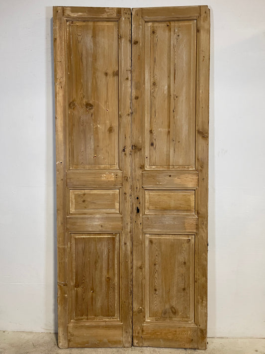 Antique French panel Doors (99.75x44.5) L288