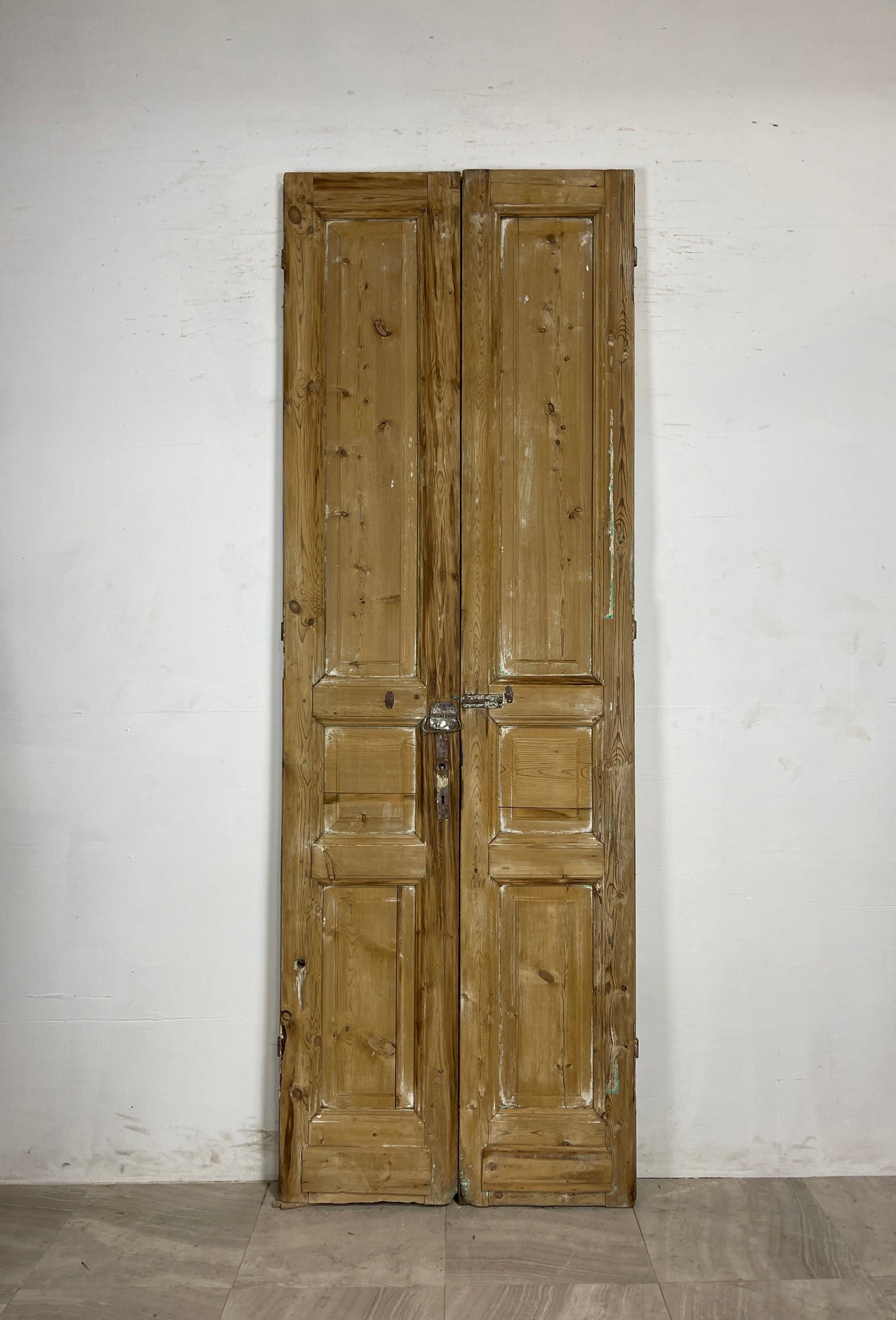 Antique French panel Doors  (101 x 35.25)  N078