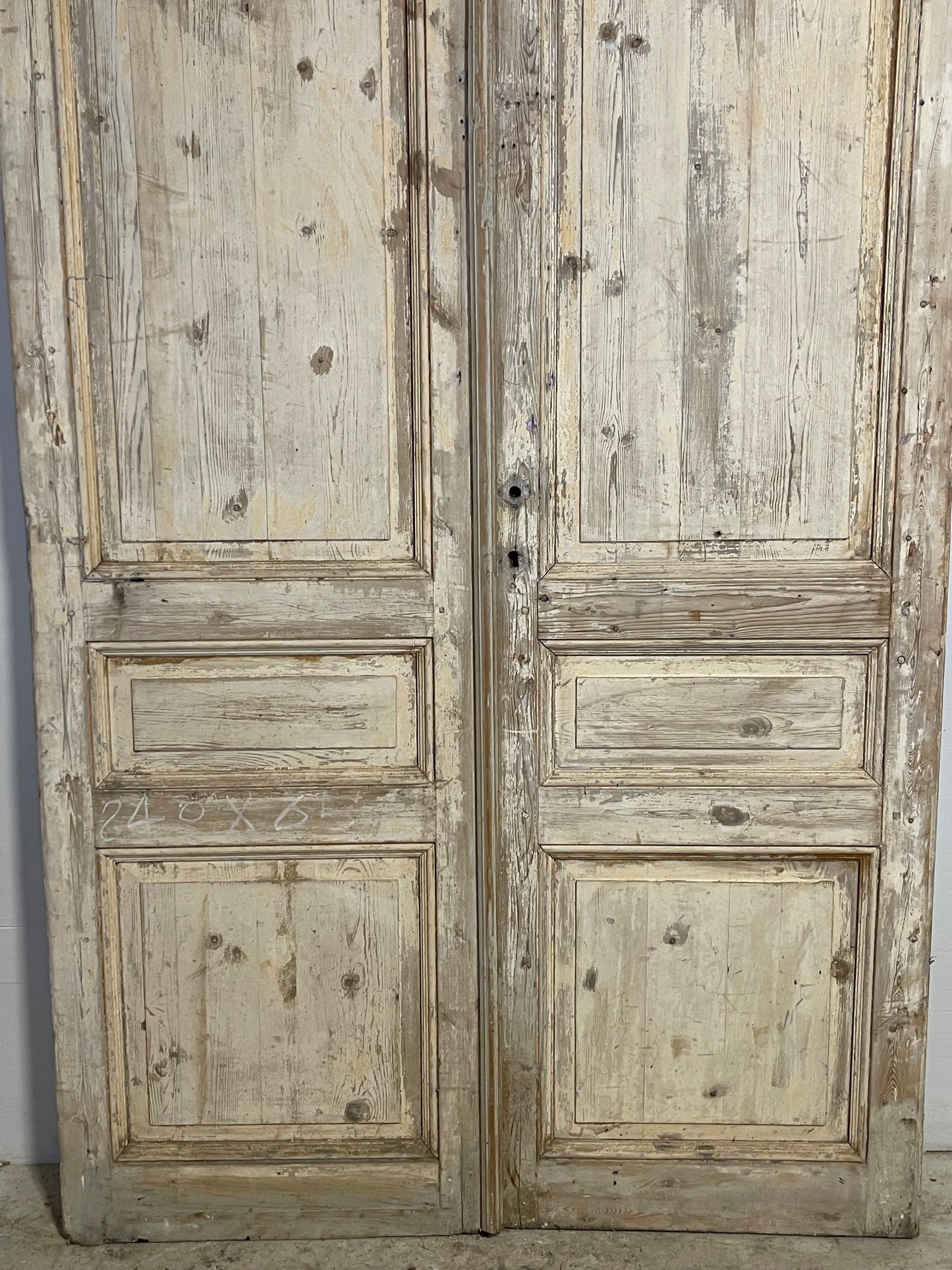 Antique French panel Doors (94.5x51) L276