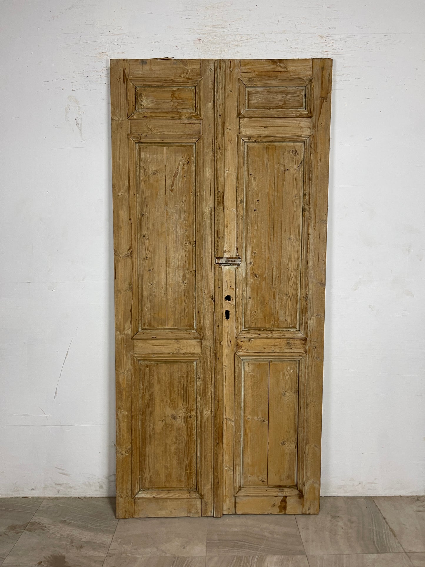 Antique French panel Doors   (90.5 x 42.25)  N223