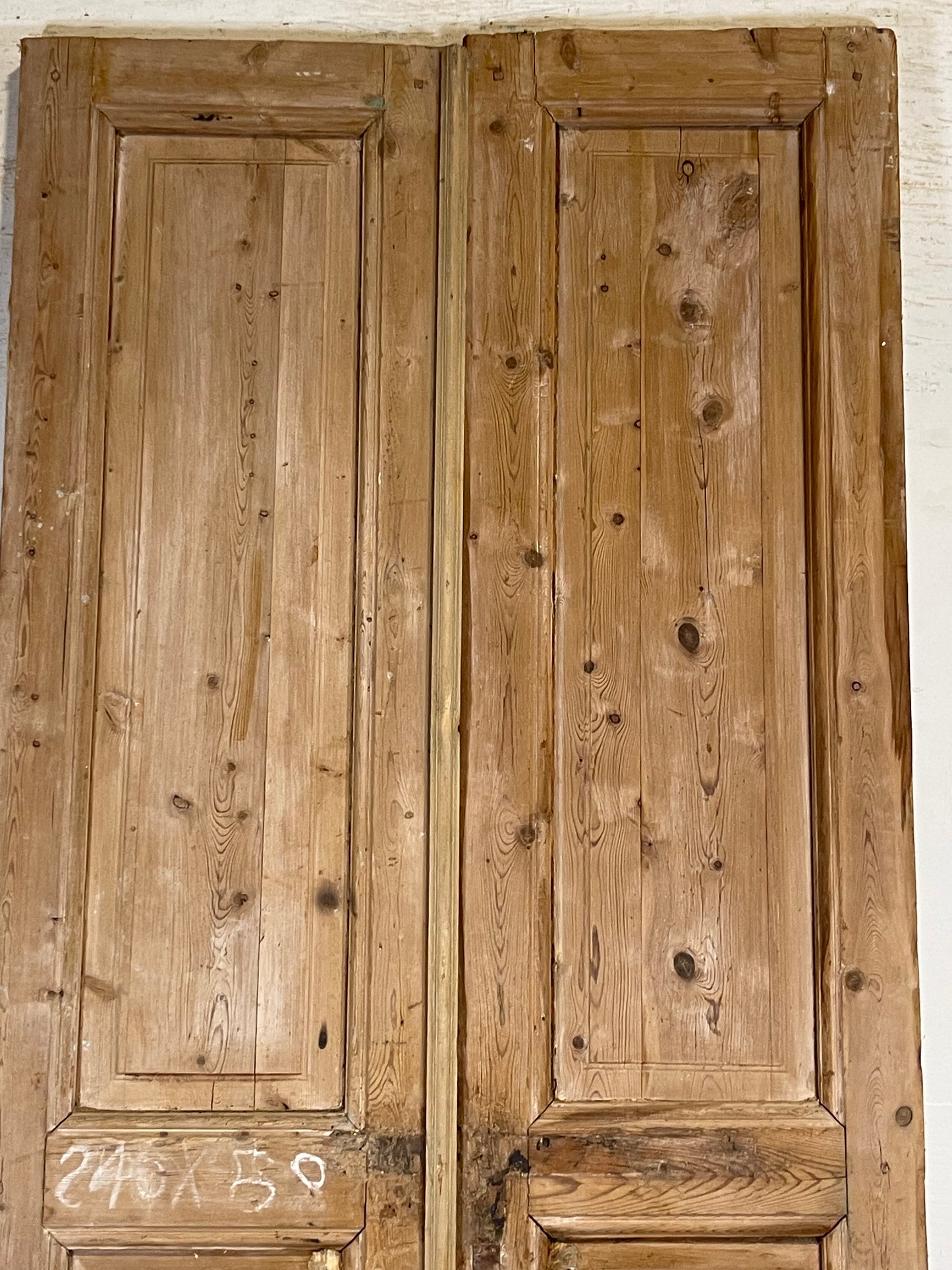 Antique French panel Doors (95.25x38.5) K721