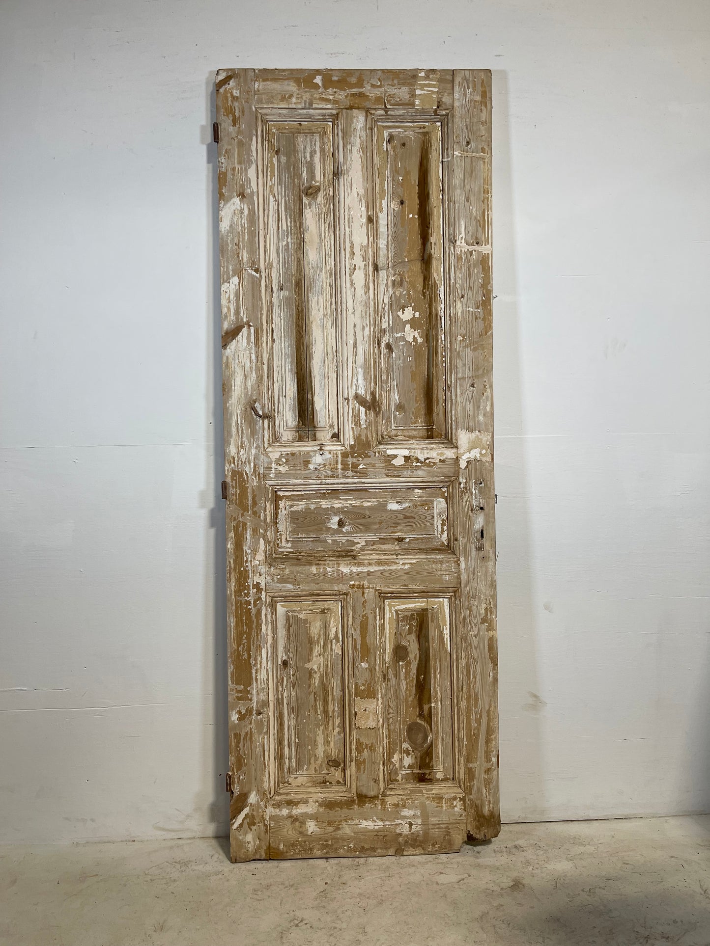 Antique French panel door (90.5x31.25) L233