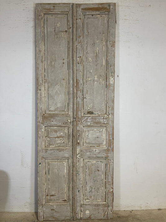 Antique French panel Doors (94.5x33.75) K602