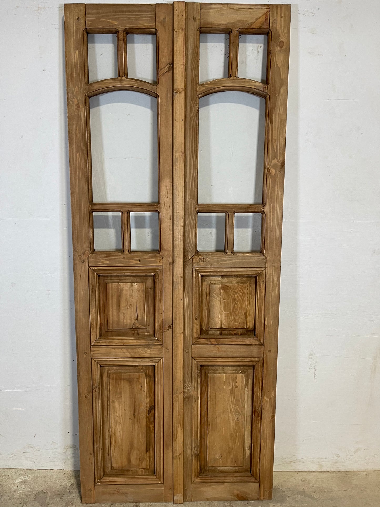 French Panel door with Glass (80x33.5) k303D