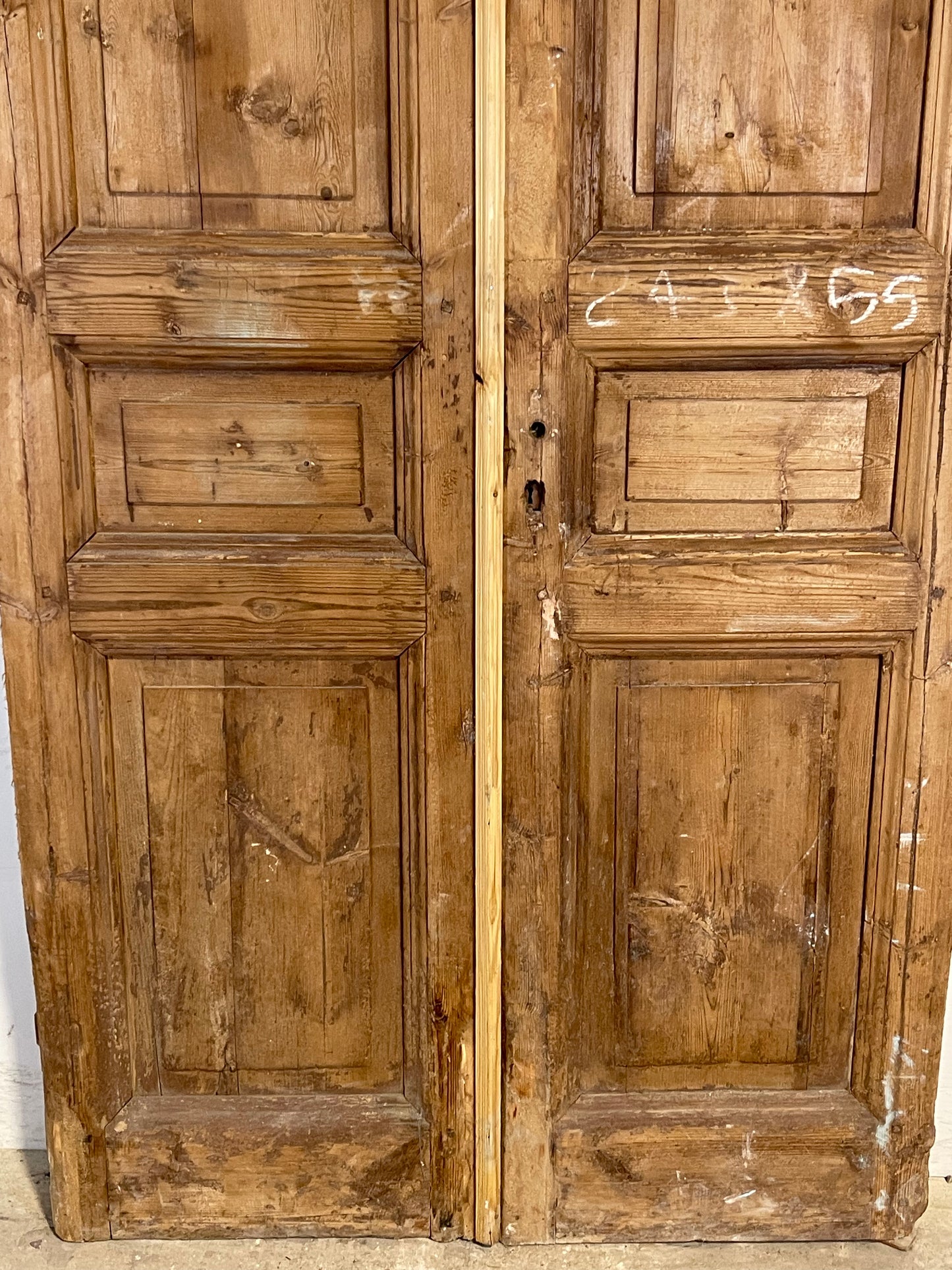Antique French panel Doors (92x43.5) K600