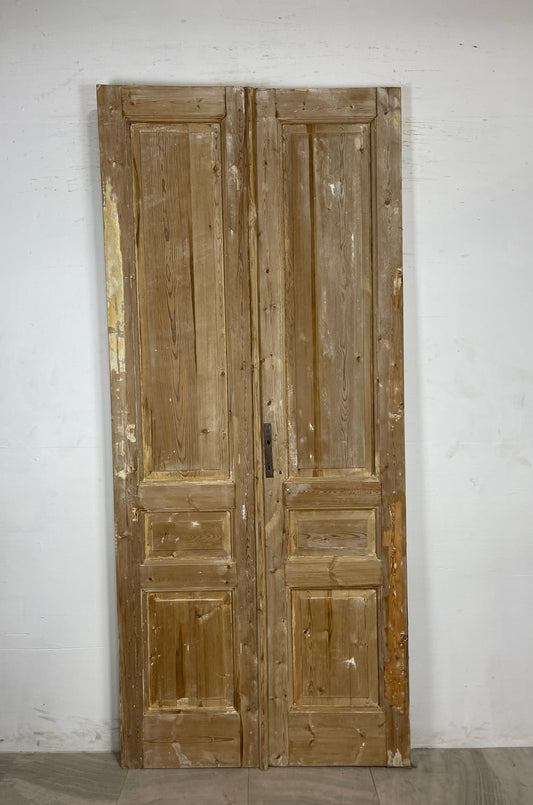 Antique French panel Doors (99 x 43) N108