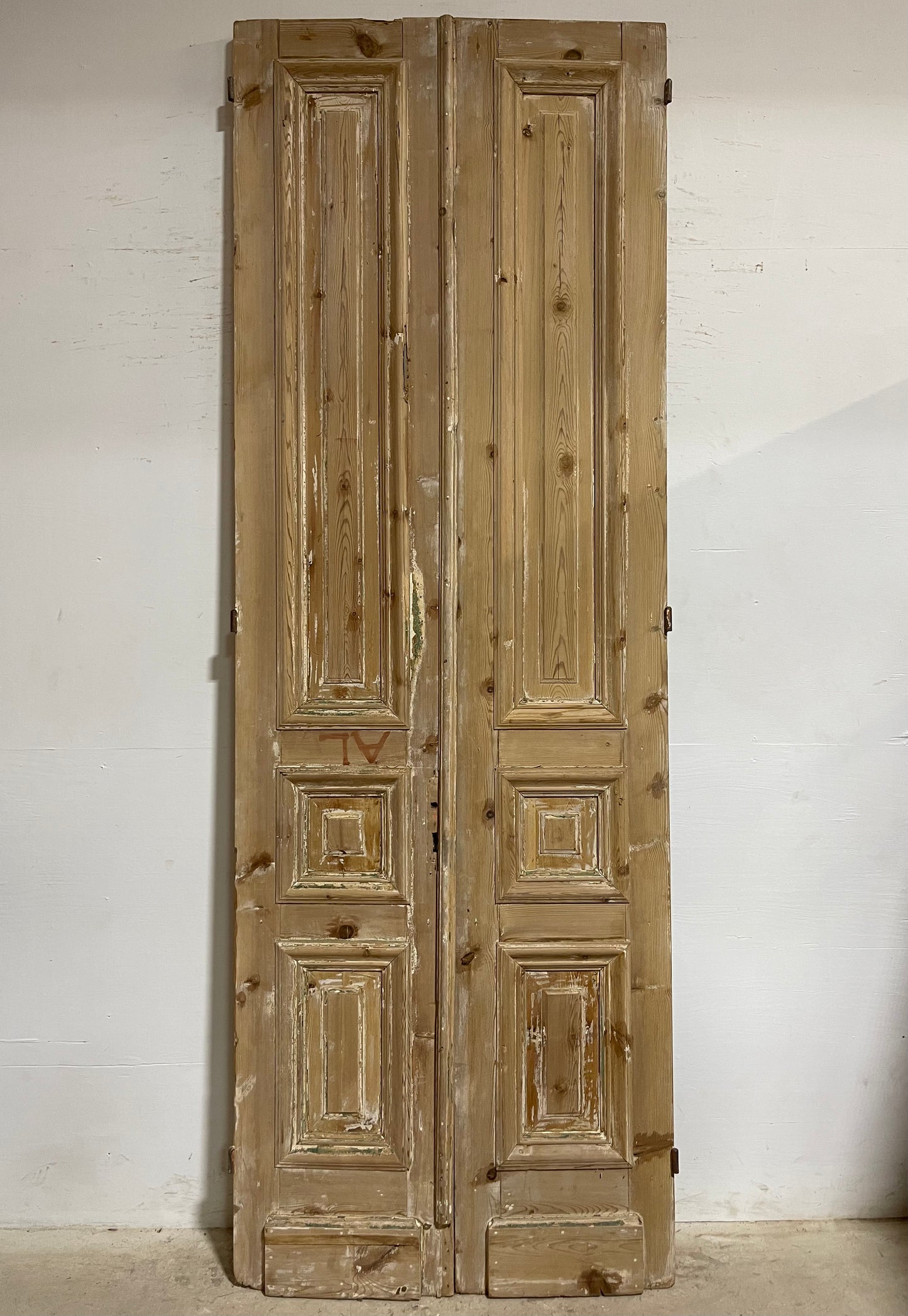 Antique French Panel Doors (116x39.75) J672A