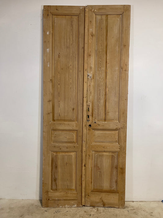 Antique French panel Doors (104.5x43.75) L271