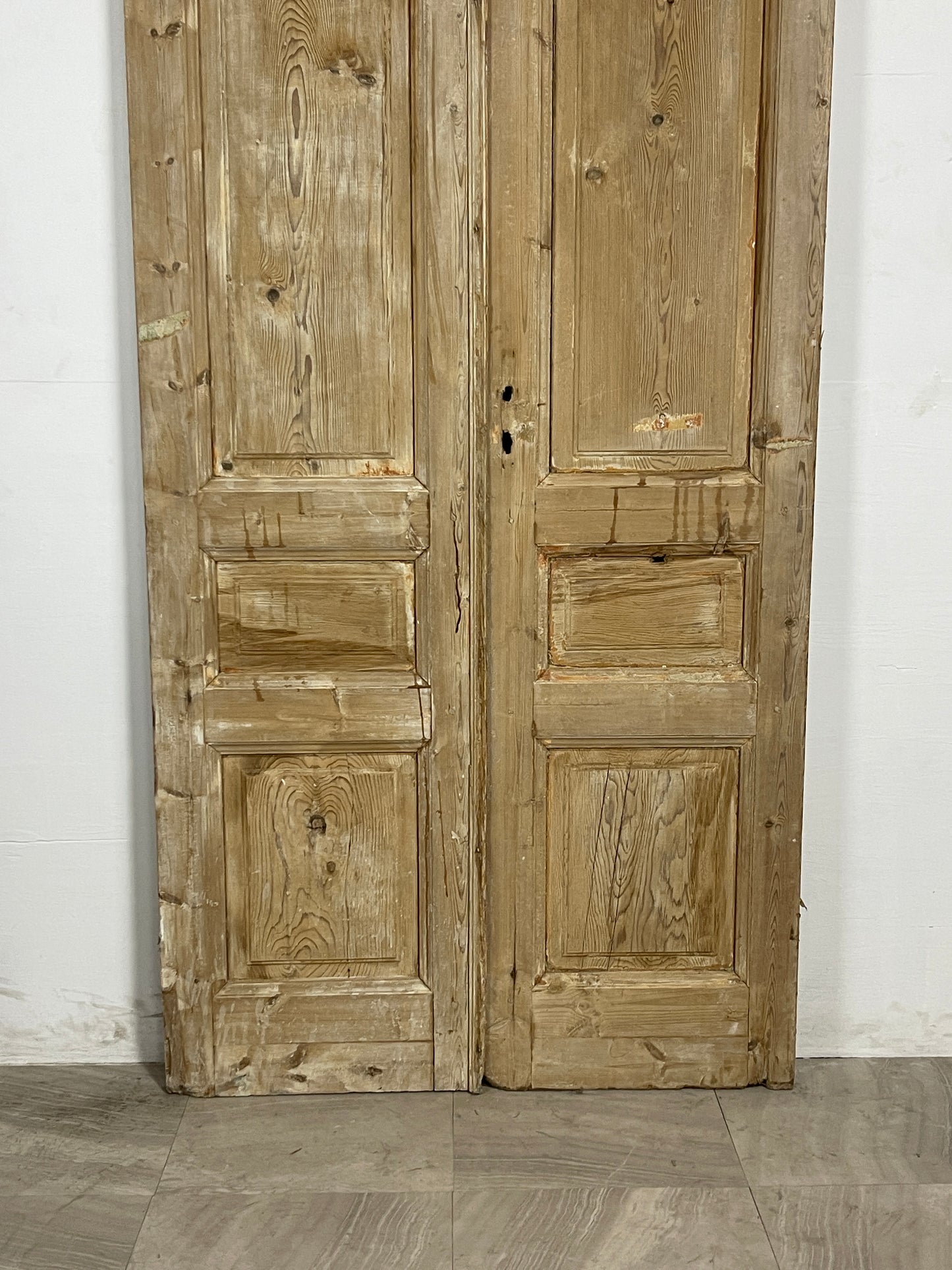 Antique French panel Doors  (98 x 43.25)  N072