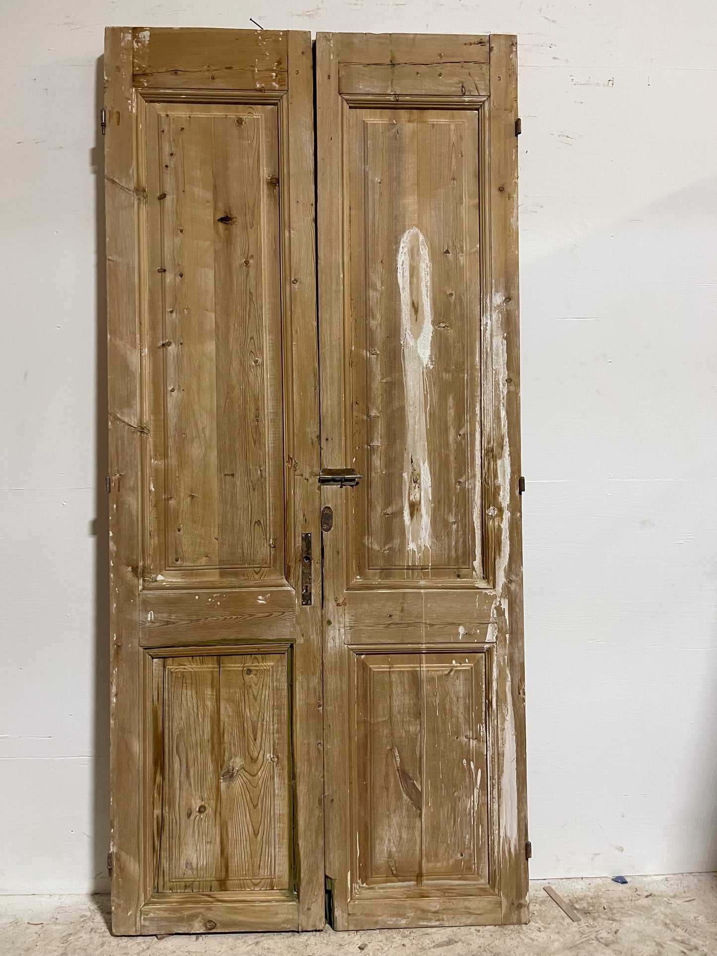 Antique French Panel Doors Carved (97.75x45) J007