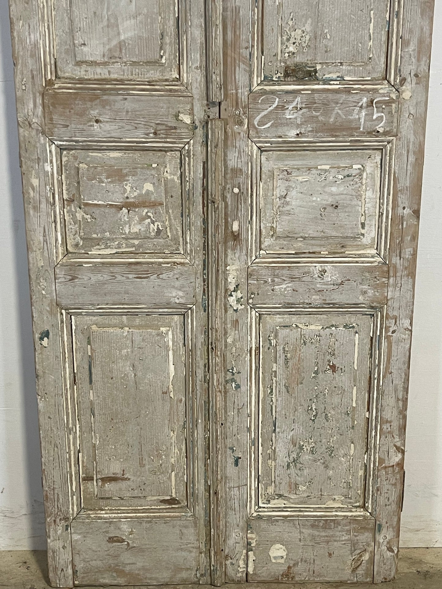 Antique French panel Doors (94.5x33.75) K602