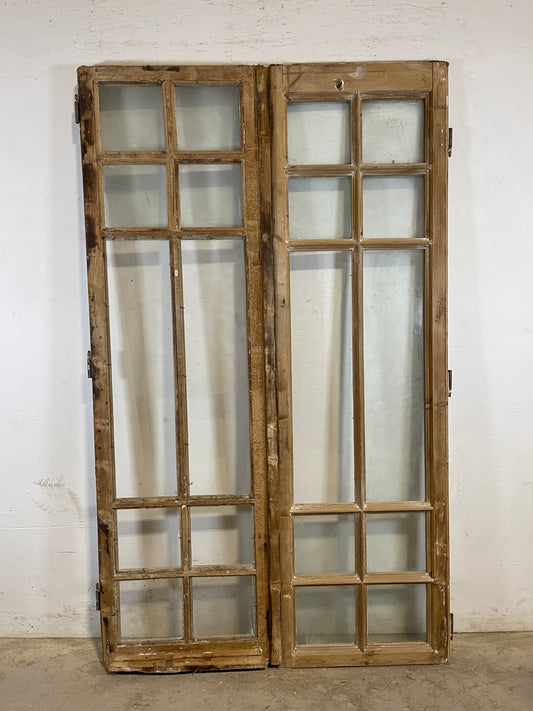 Antique French windows (76.5x45.5) L175