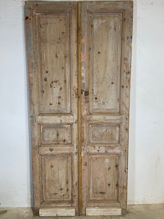 Antique French panel Doors (94x44) K628