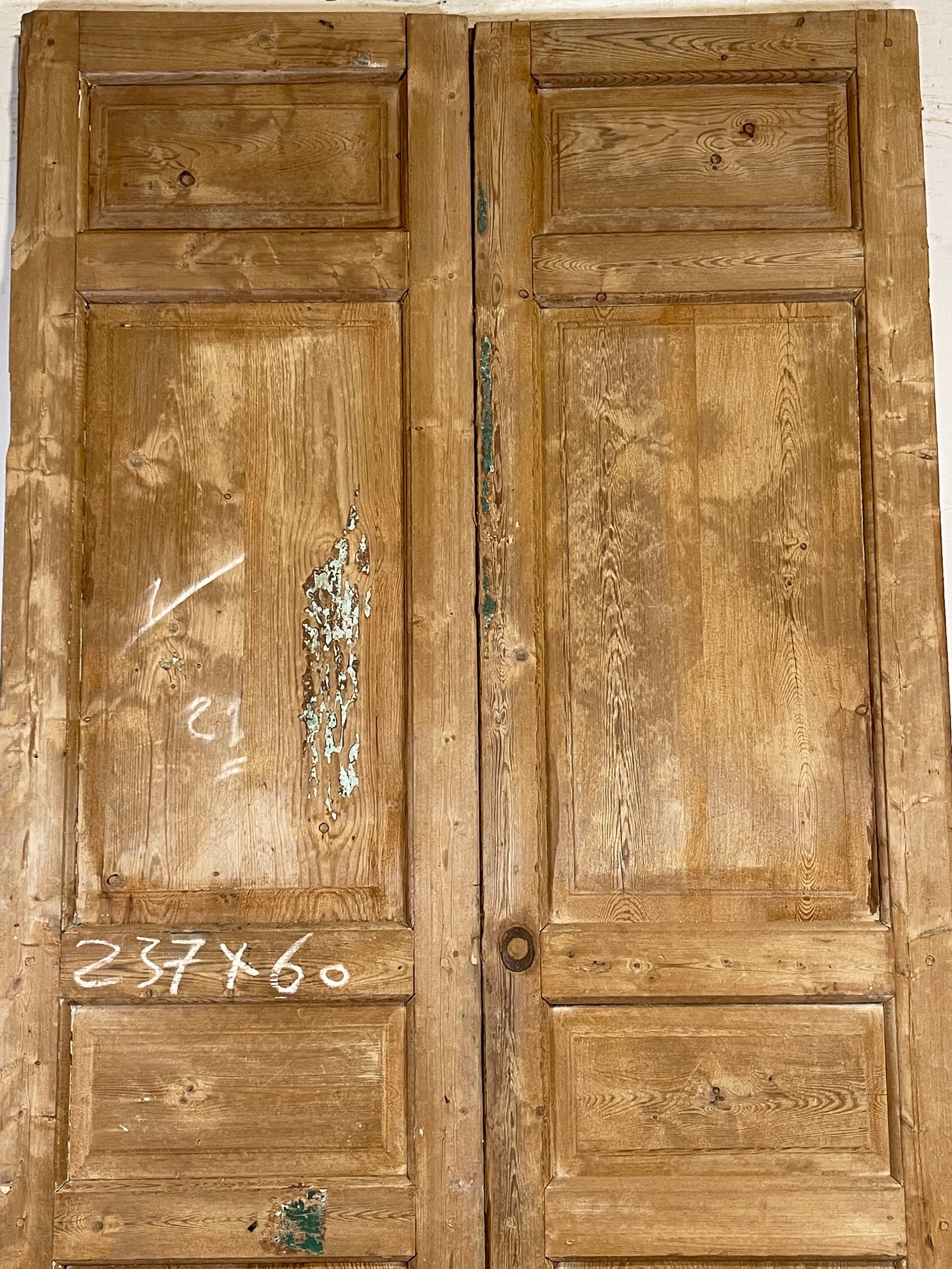 Antique French panel Doors (93.25x46.75) K707