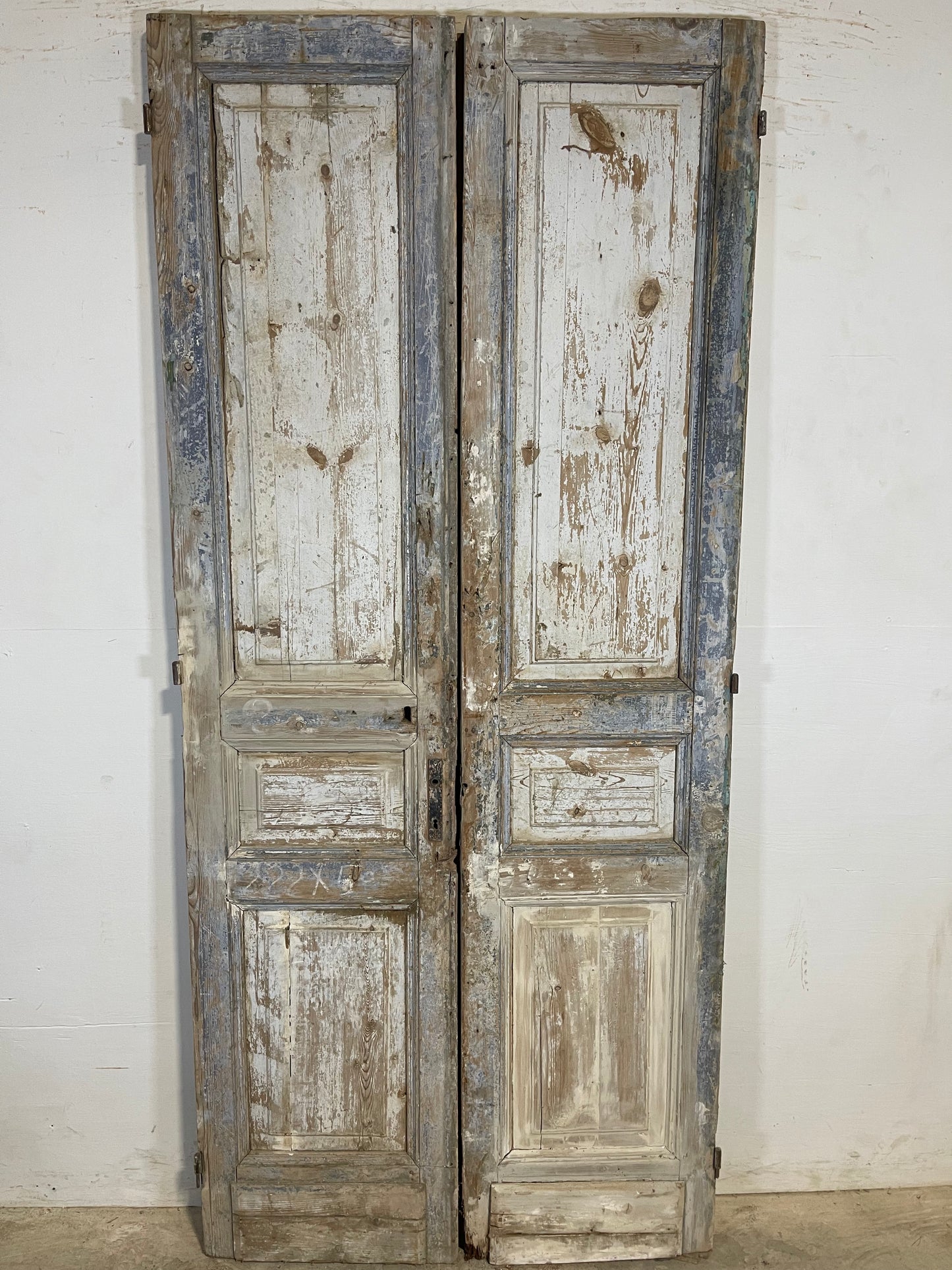 Antique French panel Doors (87.25x39) K636