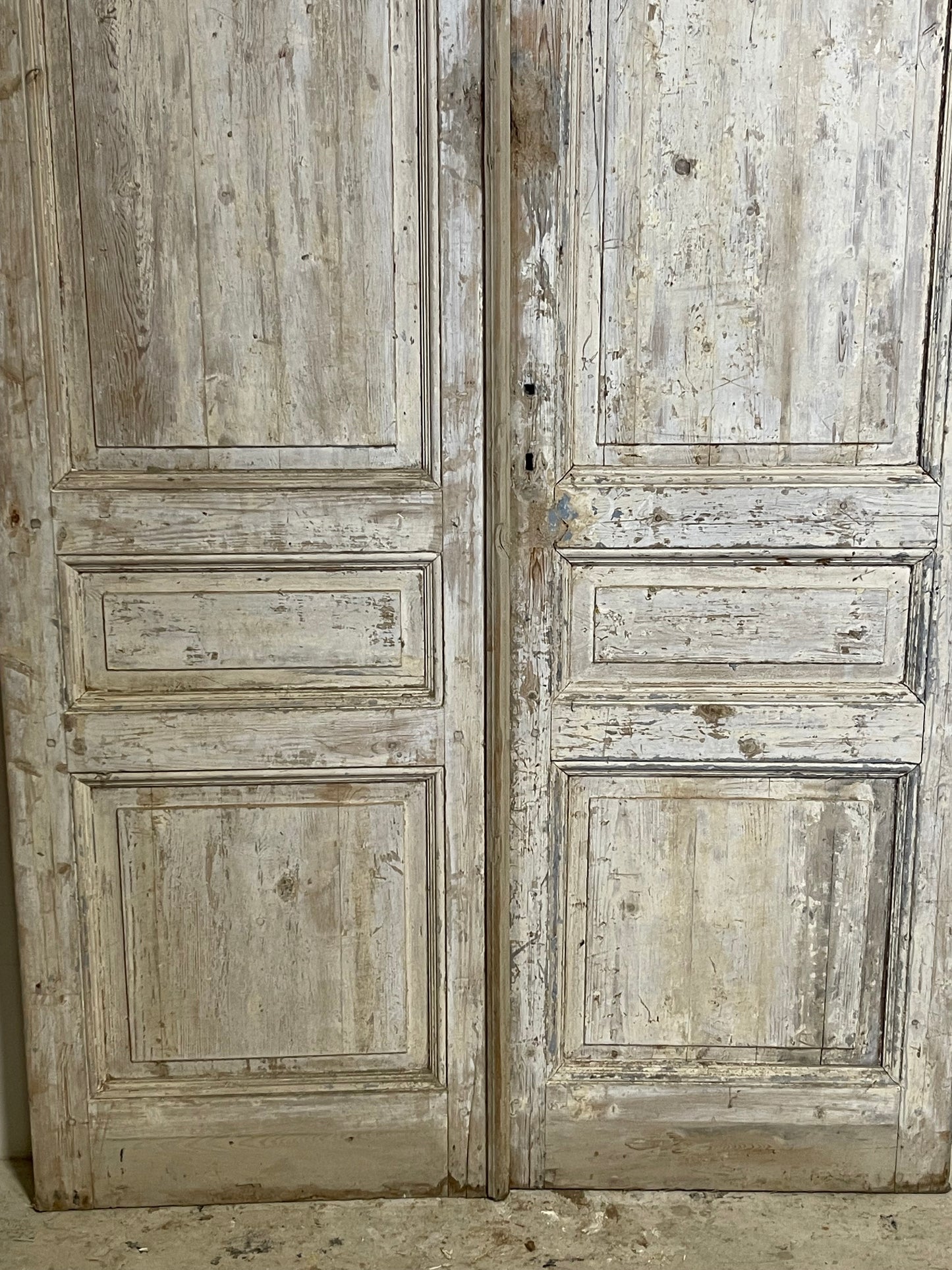 Antique French panel Doors (94.75x53.5) L268