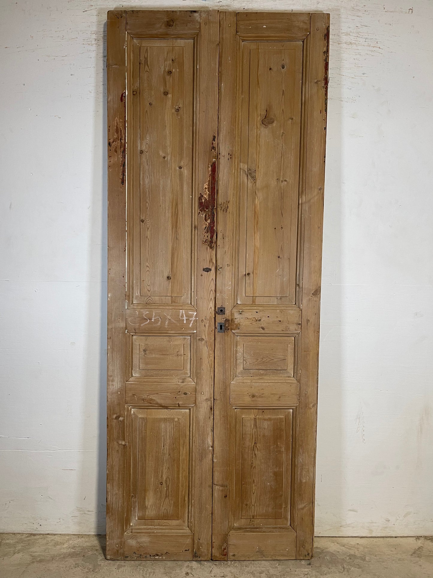 Antique French panel Doors (92.5x36.25) L264