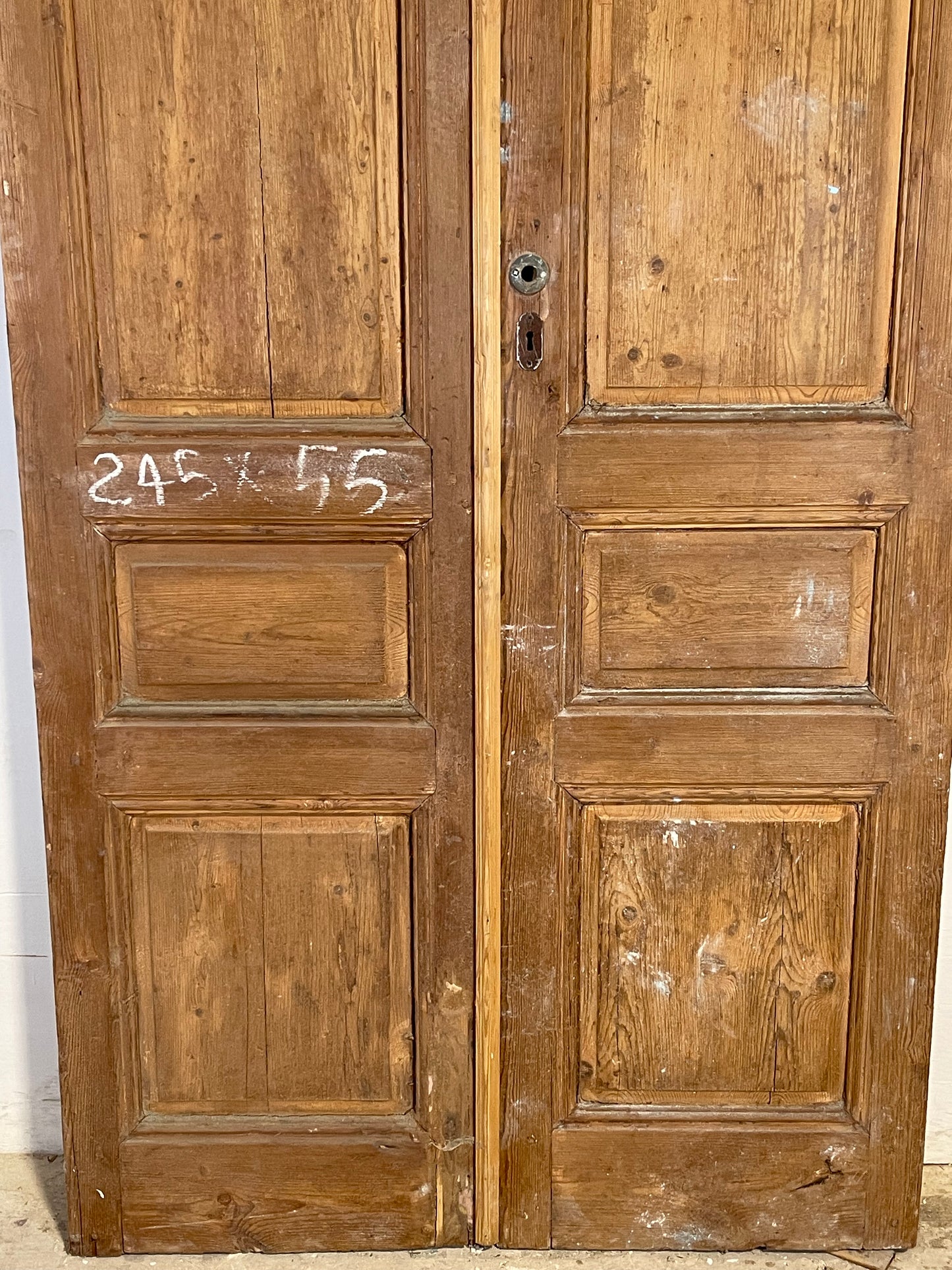 Antique French panel Doors (96.5x44.25) K615