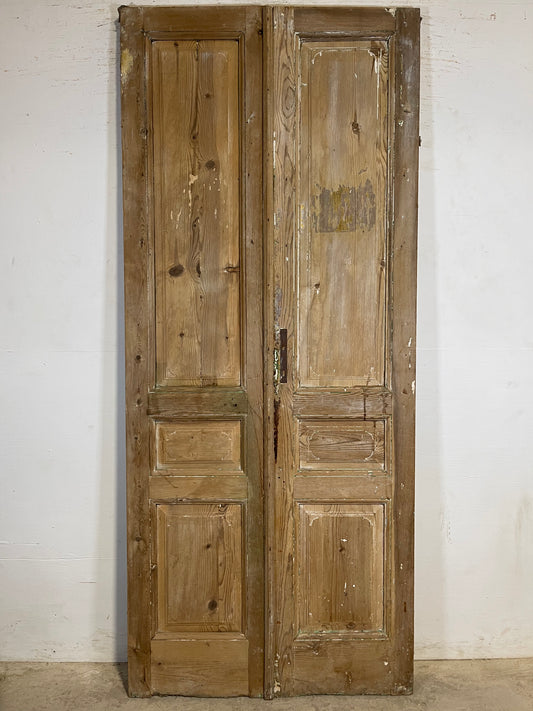 Antique French panel Doors (96.75x43) K373