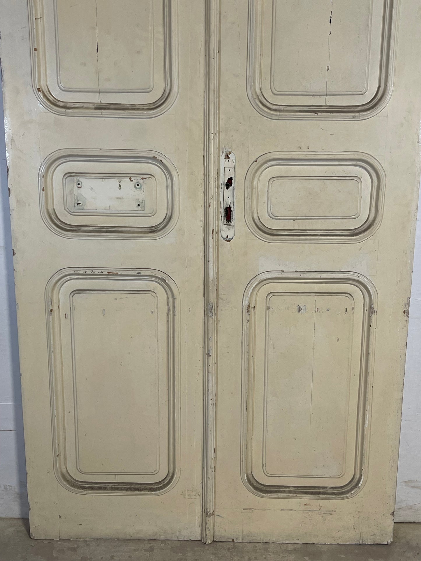 Antique French panel Doors (99x45.75) L115