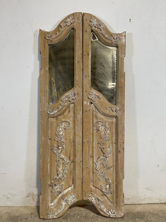 Antique  Saloon style Door with Carving  (65x45) L997