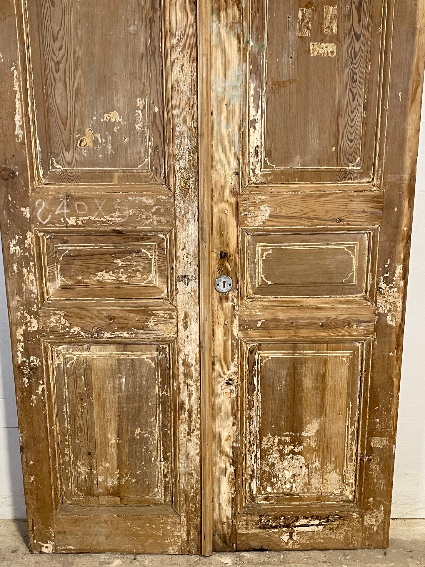 Antique French panel Doors (94.75x41.75) K616