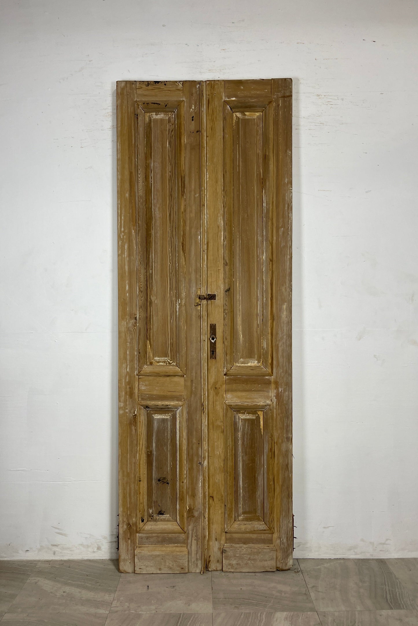 Antique French panel Doors  (98 x 35)  N092