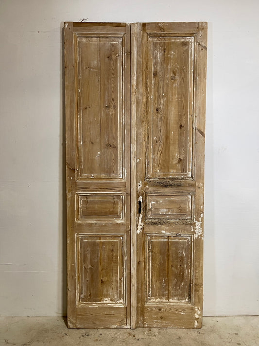 Antique French panel Doors (98x44.5) L267