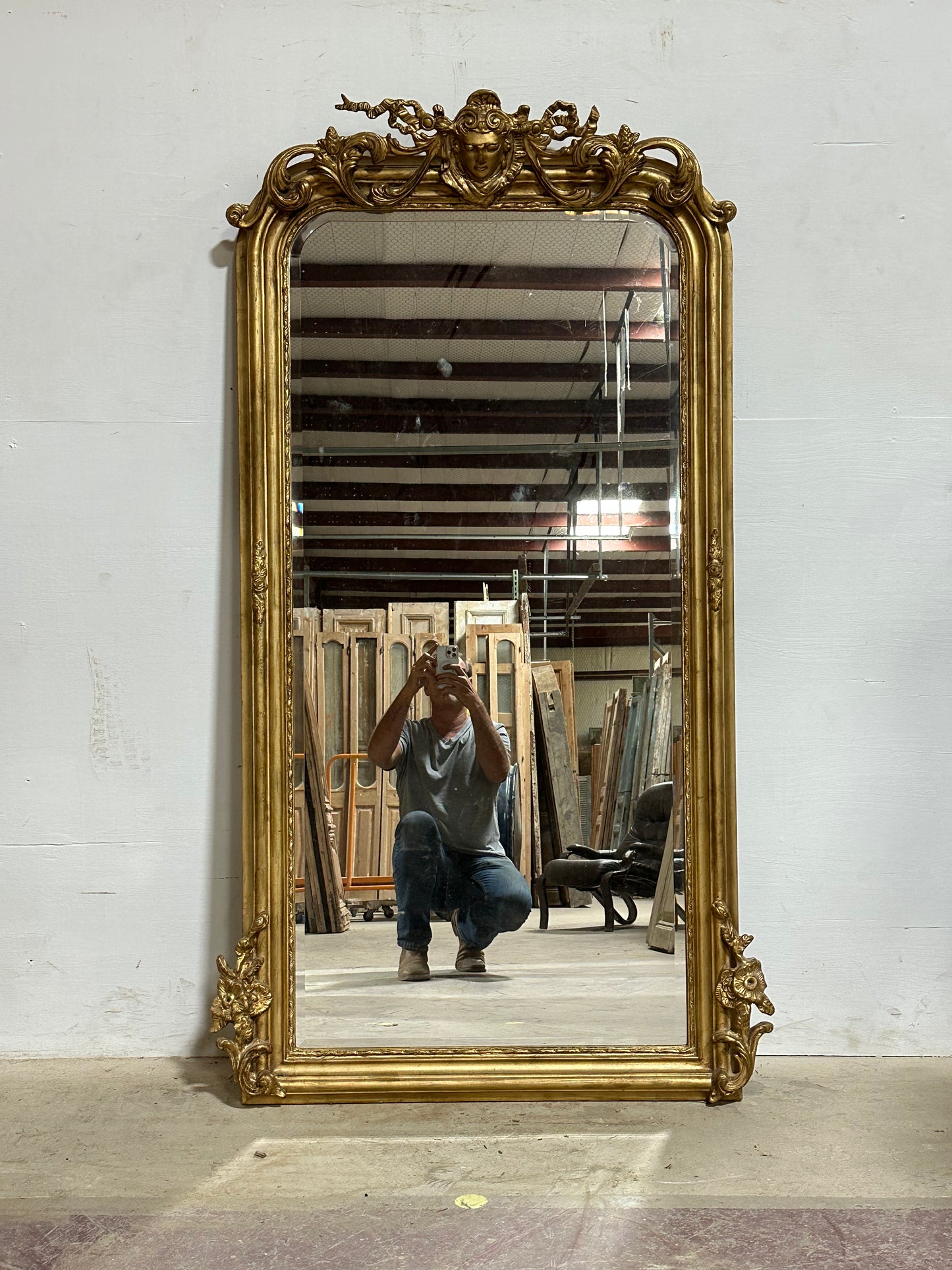 French Inspired mirror (71x35) K900