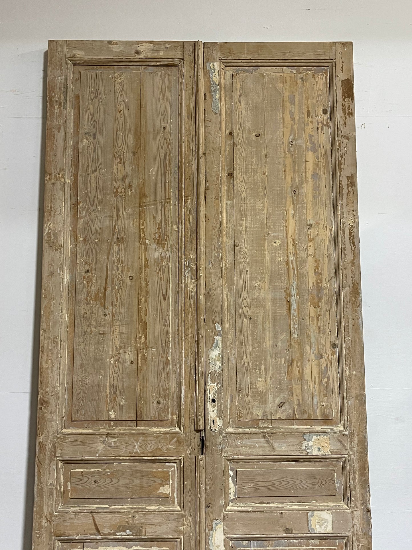 Antique French panel door (108.75x53.5) J004