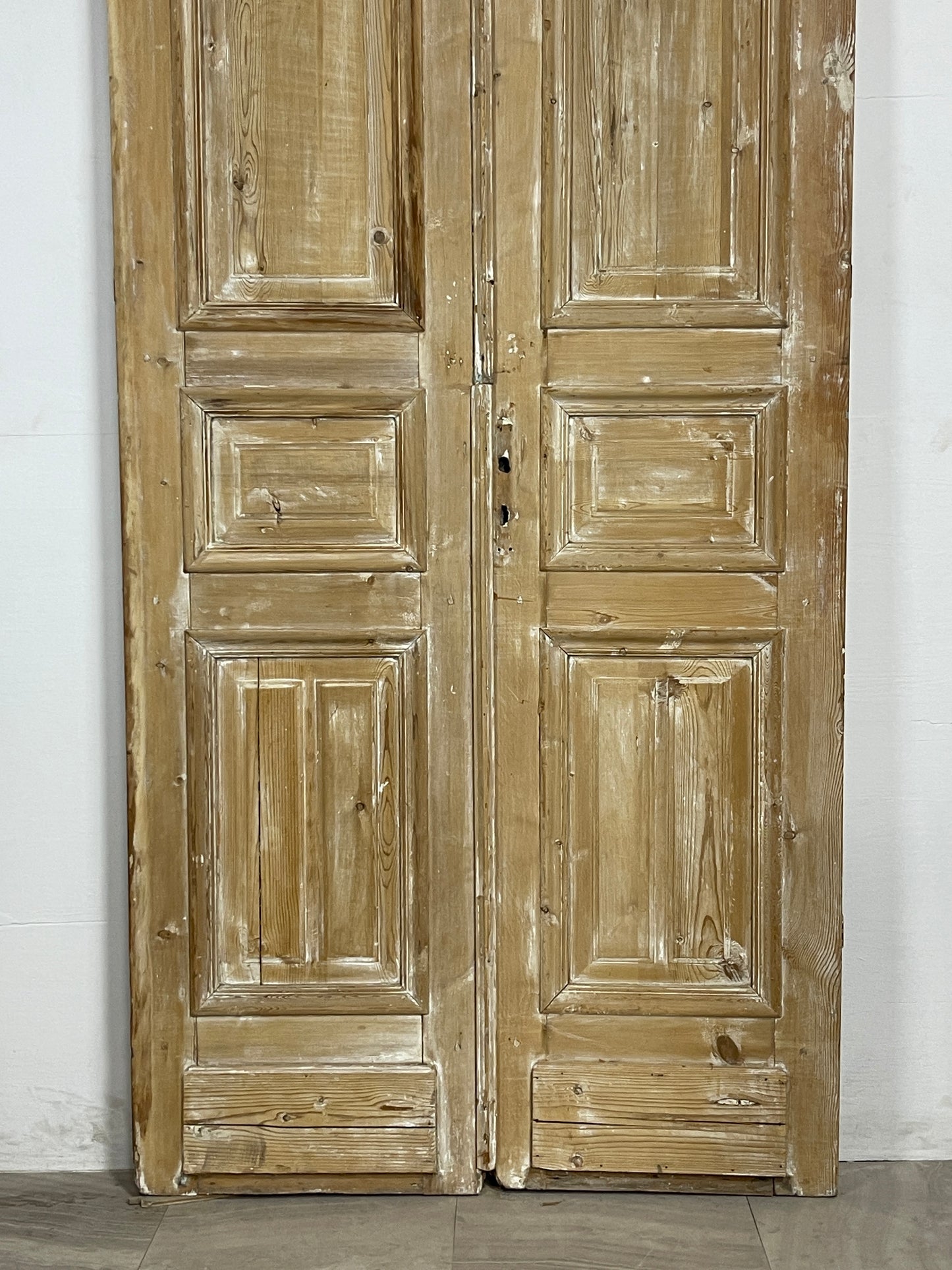 Antique French panel Doors  (101.25 x 44)  N066