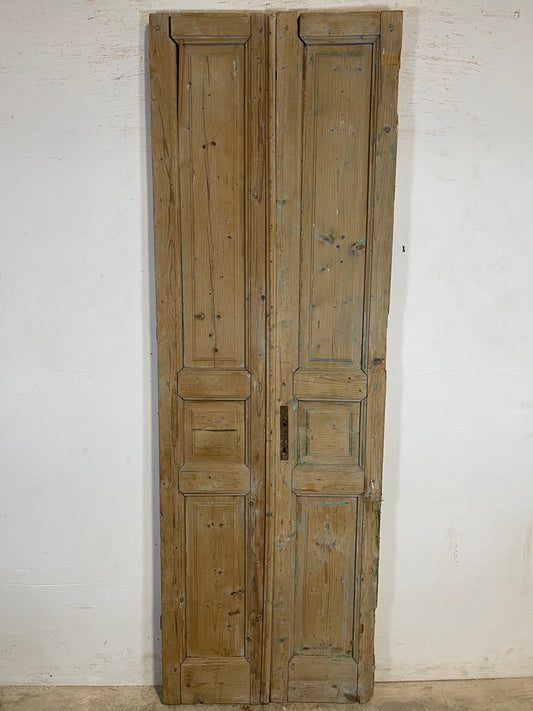 Antique French panel Doors (92.5x33.25) K369