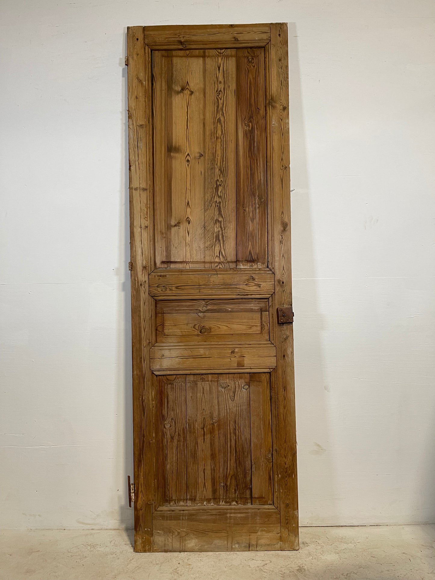 Antique French panel door (94.5x29.25) L235