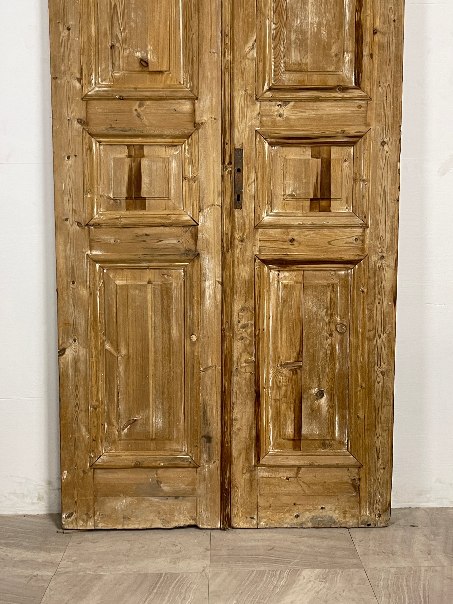 Antique French panel Doors  (94.25 x 43.25)   N084