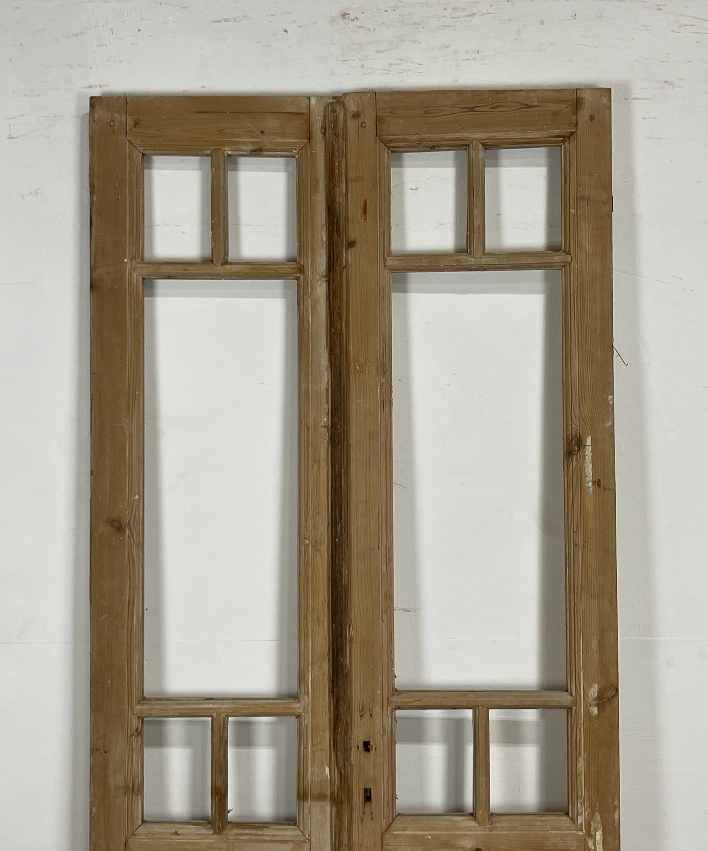 Antique French Panel Doors without Glass   (89.25 x 38.5)   N036