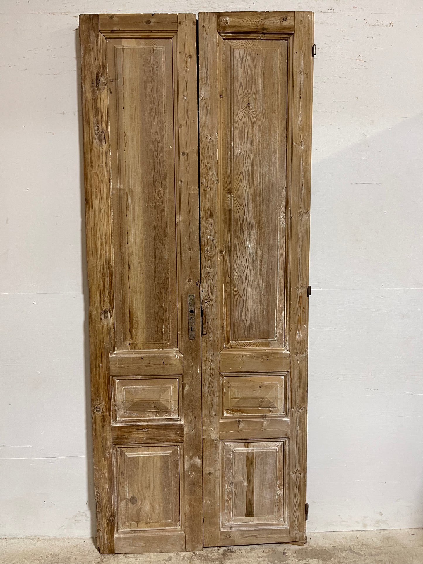 Antique French panel Doors (94.25x39.25) J614