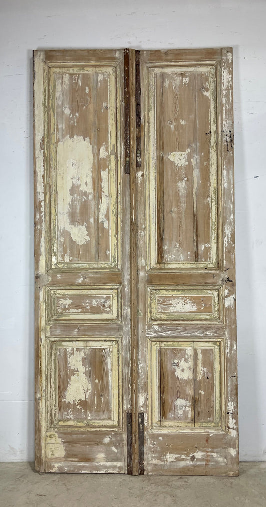 Antique French panel Doors (109.5 x 52) M175