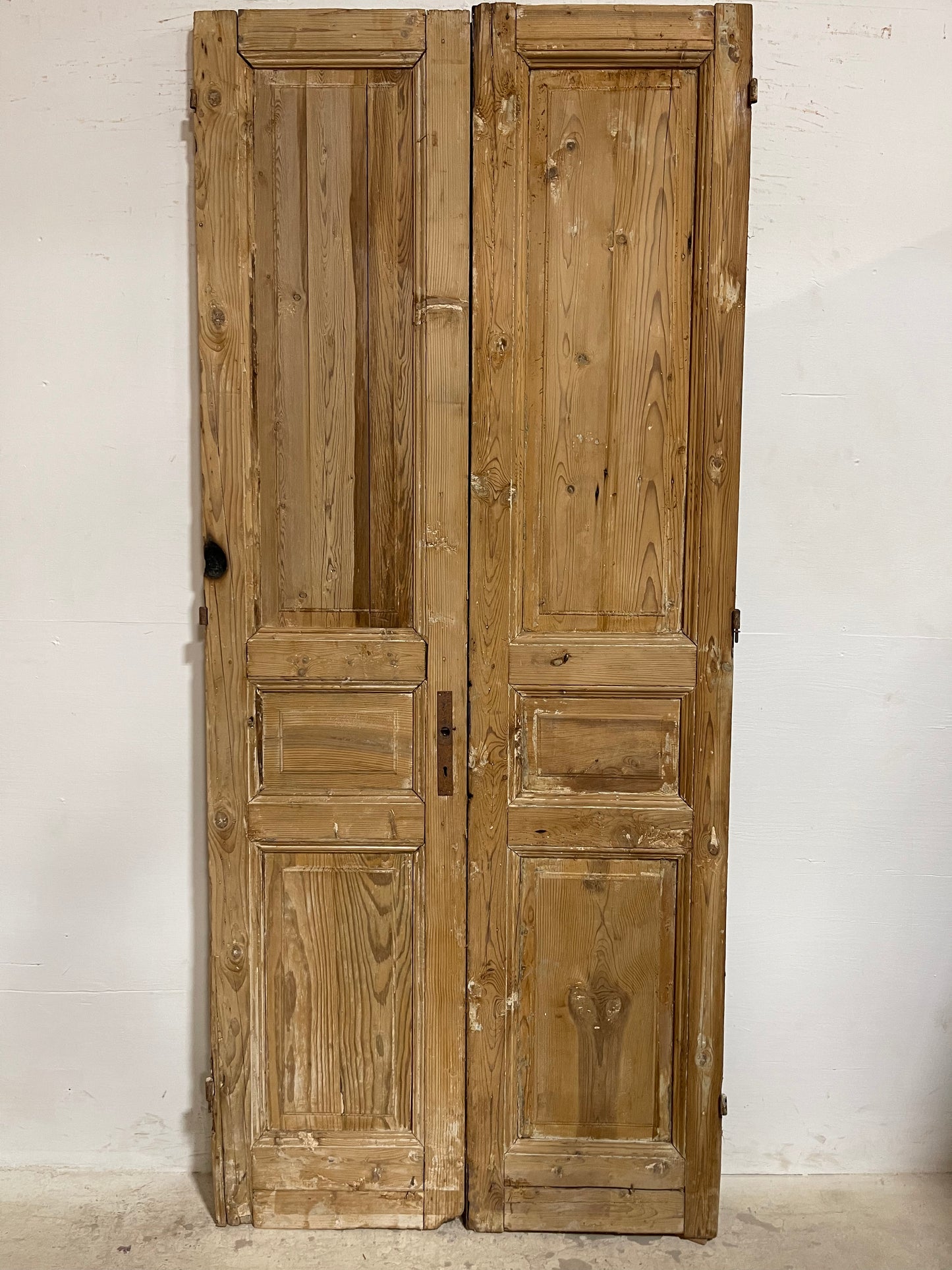 Antique French panel Doors (93.25x40.5) J646