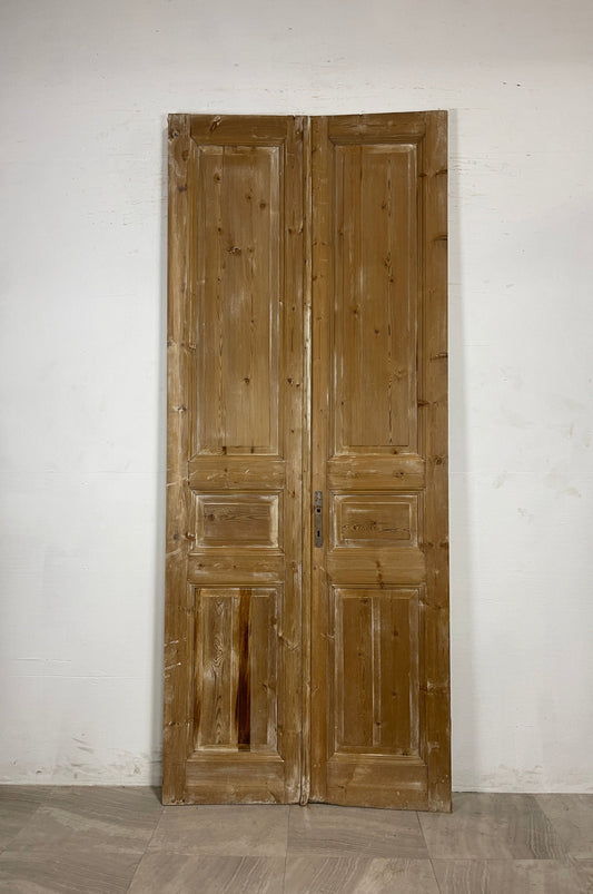 Antique French panel Doors  (101.5 x 41)  N086