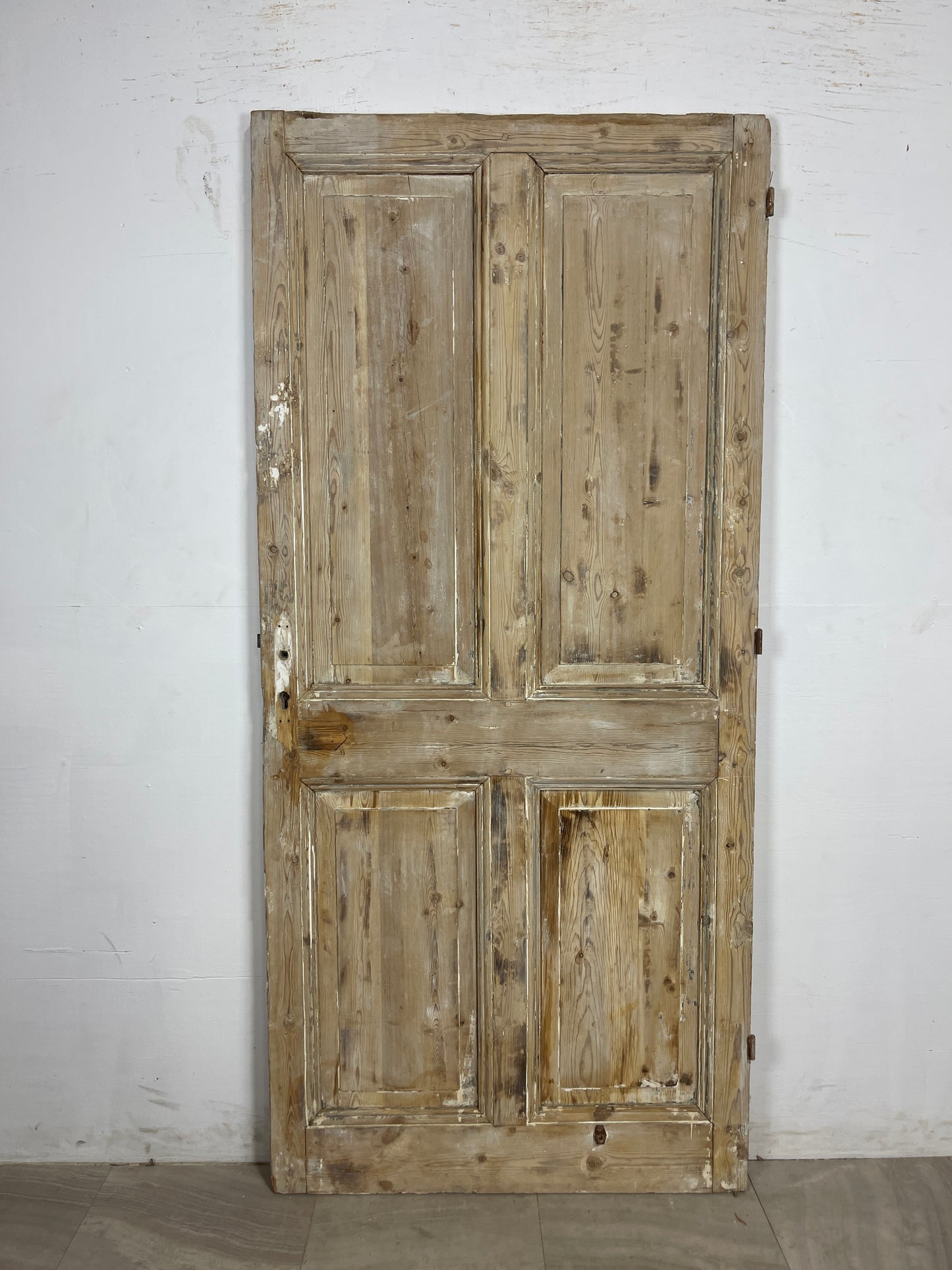 Antique French Panel Door   (84.25 x 38.75) N215