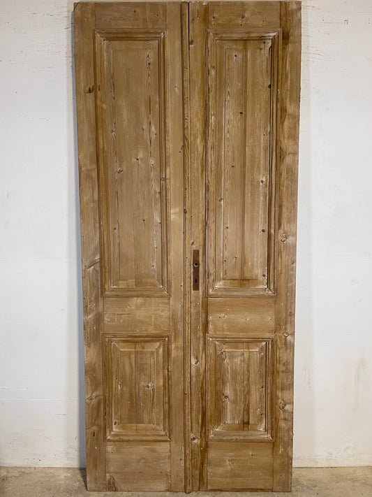 Antique French panel Doors (97.25x43) K371