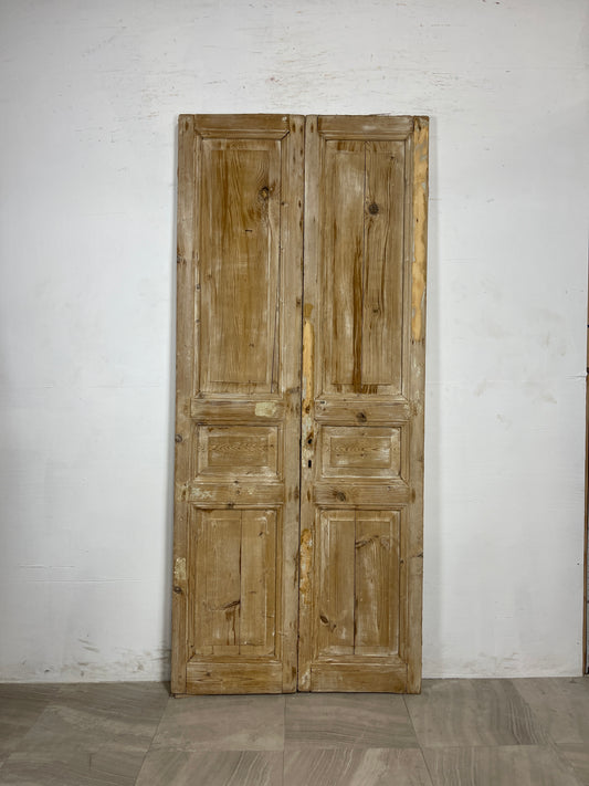 Antique French panel Doors (88.5 x 38.5)   N081