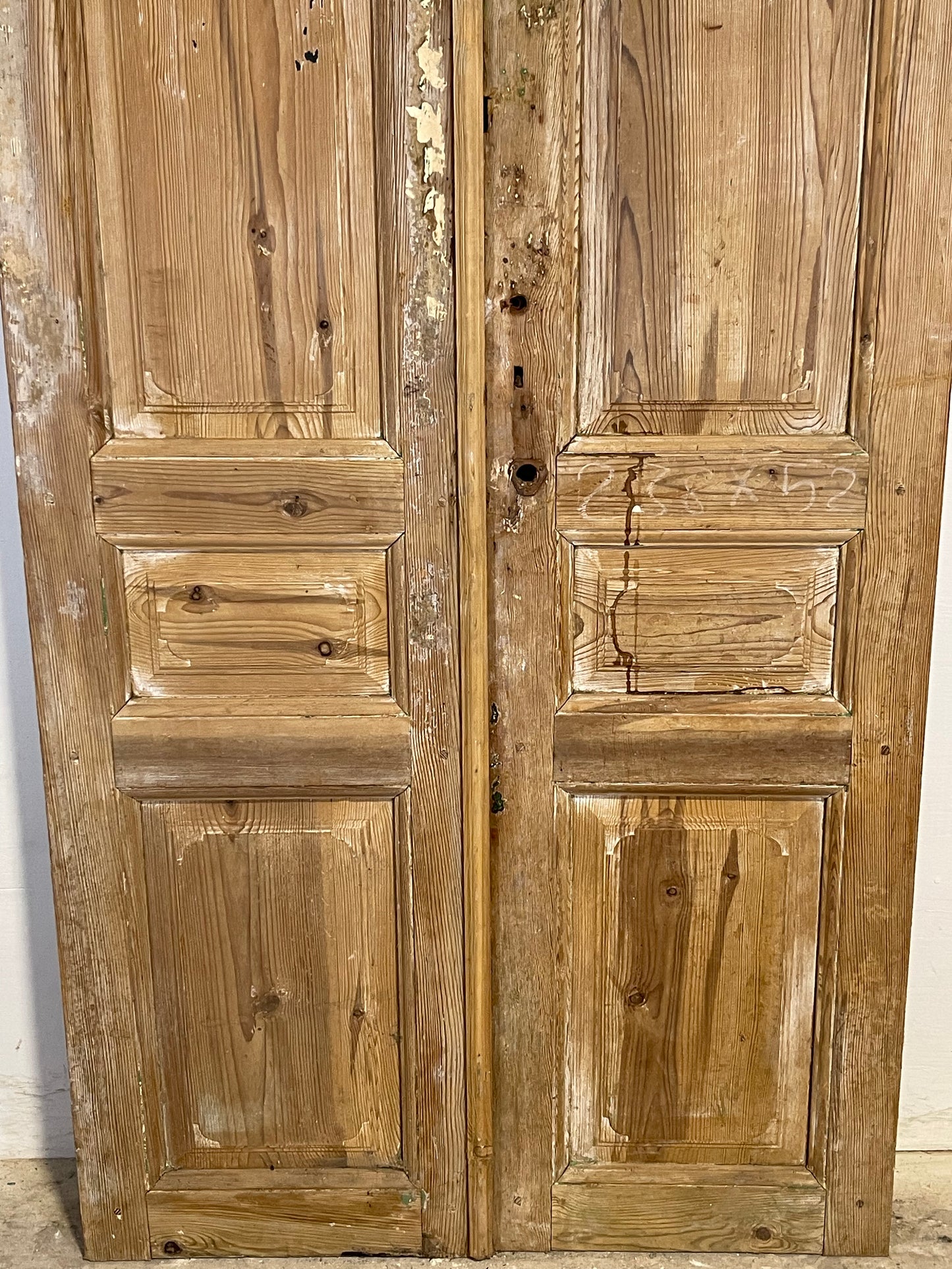 Antique French panel Doors (93.75x40.75) K618